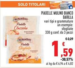 Offerta per Barilla - Mulino Bianco Piadelle a 1,59€ in Conad City
