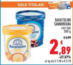 Offerta per Sammontana - Barattolino a 2,89€ in Conad City