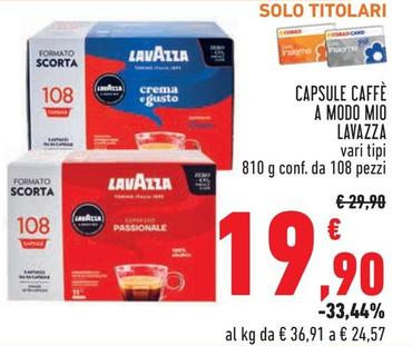 Offerta per Lavazza - Capsule Caffè A Modo Mio a 19,9€ in Conad City