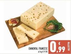 Offerta per Emmental Francese a 0,99€ in Conad Superstore