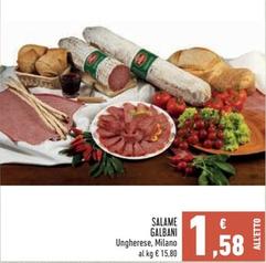 Offerta per Galbani - Salame a 1,58€ in Conad Superstore