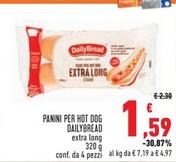Offerta per Daily Bread - Panini Per Hot Dog a 1,59€ in Conad Superstore