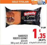 Offerta per Roberto - Hamburger Gourmet a 1,35€ in Conad Superstore