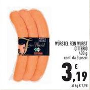 Offerta per Citterio - Würstel Fein Wurst a 3,19€ in Conad Superstore
