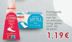 Offerta per Conad - Proteggislip a 1,19€ in Conad Superstore