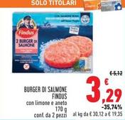 Offerta per Findus - Burger Di Salmone a 3,29€ in Conad Superstore