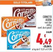 Offerta per Algida - Cornetto a 4,49€ in Conad Superstore