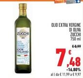 Offerta per Zucchi - Olio Extra Vergine Di Oliva a 7,48€ in Conad Superstore