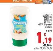 Offerta per Develey - Maionese Squeeze a 1,19€ in Conad Superstore