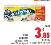 Offerta per Nostromo - Tonno a 3,85€ in Conad Superstore