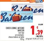 Offerta per Bahlsen - Choco Leibniz, Messino a 1,39€ in Conad Superstore