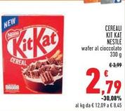 Offerta per Nestlè - Cereali Kit Kat a 2,79€ in Conad Superstore