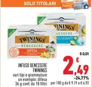 Offerta per Twinings - Infuso Benessere a 2,49€ in Conad Superstore