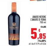 Offerta per L'amaro Di Roma - Amaro Nerone a 5,85€ in Conad Superstore