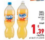 Offerta per Fanta, Sprite a 1,39€ in Conad Superstore