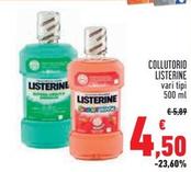 Offerta per Listerine - Collutorio a 4,5€ in Conad Superstore