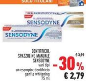 Offerta per Sensodyne - Dentifricio, Spazzolino Manualé a 2,79€ in Conad Superstore