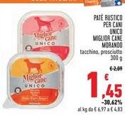Offerta per Morando - Pate Rustico Per Cani Unico Miglior Cane a 1,45€ in Conad Superstore
