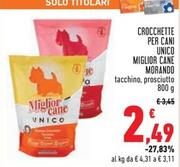 Offerta per Morando - Crocchette Per Cani Unico Miglior Cane a 2,49€ in Conad Superstore