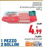 Offerta per Amadori - Salsicce a 4,99€ in Conad Superstore