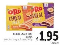 Offerta per Oro Saiwa - Cereal Snack a 1,95€ in Spazio Conad