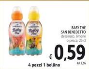 Offerta per San Benedetto - Baby Thè a 0,59€ in Spazio Conad
