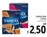 Offerta per Tampax - Mini O&Go a 2,5€ in Spazio Conad