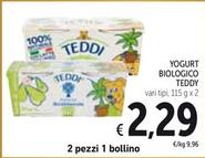 Offerta per Teddy - Yogurt Biologico a 2,29€ in Spazio Conad