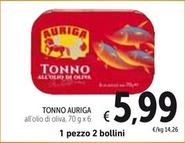 Offerta per Auriga - Tonno a 5,99€ in Spazio Conad