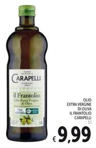 Offerta per Carapelli - Olio Extra Vergine Di Oliva Il Frantolio a 9,99€ in Spazio Conad
