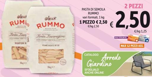 Offerta per Rummo - Pasta Di Semola a 2,5€ in Spazio Conad