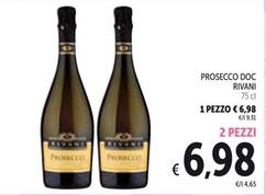 Offerta per Rivani - Prosecco DOC a 6,98€ in Spazio Conad