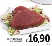 Offerta per Filetto Di Tonno Decongelato a 16,9€ in Spazio Conad