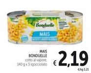 Offerta per Bonduelle - Mais a 2,19€ in Spazio Conad