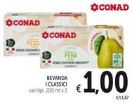 Offerta per Conad - Bevanda I Classici a 1€ in Spazio Conad