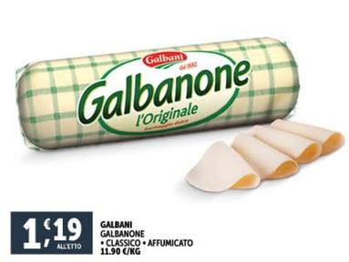 Offerta per Galbani - Galbanone Classico a 1,19€ in Decò
