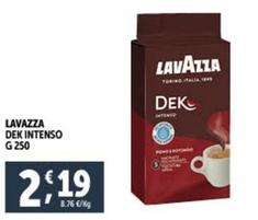 Offerta per Lavazza - Dek Intenso a 2,19€ in Decò
