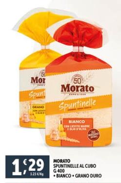 Offerta per Morato - Spuntinelle Al Cubo Bianco a 1,29€ in Decò