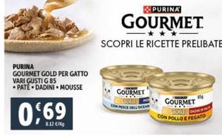 Offerta per Purina - Gourmet Gold Per Gatto Pate a 0,69€ in Decò