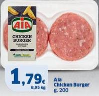 Offerta per Aia - Chicken Burger a 1,79€ in Sigma
