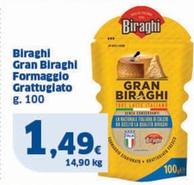 Offerta per Biraghi - Gran Biraghi  Formaggio Grattugiato a 1,49€ in Sigma