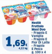 Offerta per Nestlè - Fruttolo Maxi Duo Fragola E Vaniglia a 1,69€ in Sigma
