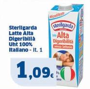 Offerta per Sterilgarda - Latte Alta Digeribilià UHT 100% Italiano a 1,09€ in Sigma