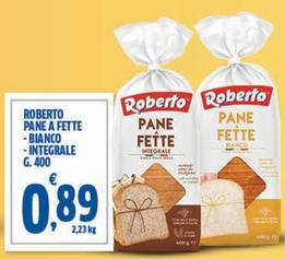 Offerta per Roberto - Pane A Fette Bianco/Integrale a 0,89€ in Sigma
