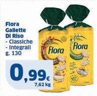 Offerta per Flora - Gallette Di Riso Classiche a 0,99€ in Sigma