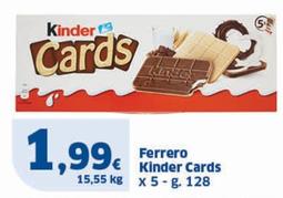 Offerta per Ferrero - Kinder Cards a 1,99€ in Sigma