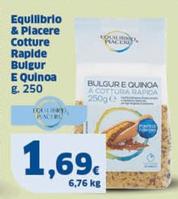 Offerta per Equilibio & Piacere - Cotture Rapide Bulgur E Quinoa a 1,69€ in Sigma