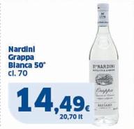 Offerta per Nardini - Grappa Blanca 50° a 14,49€ in Sigma