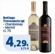 Offerta per Bottega - Trevenezie IGT Chardonnay a 4,29€ in Sigma