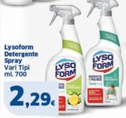 Offerta per Lysoform - Detergente Spray a 2,29€ in Sigma